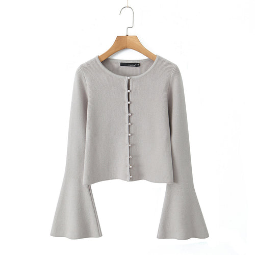 Horn sleeve short top