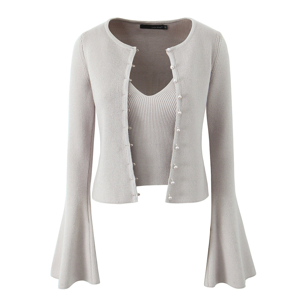 Horn sleeve short top